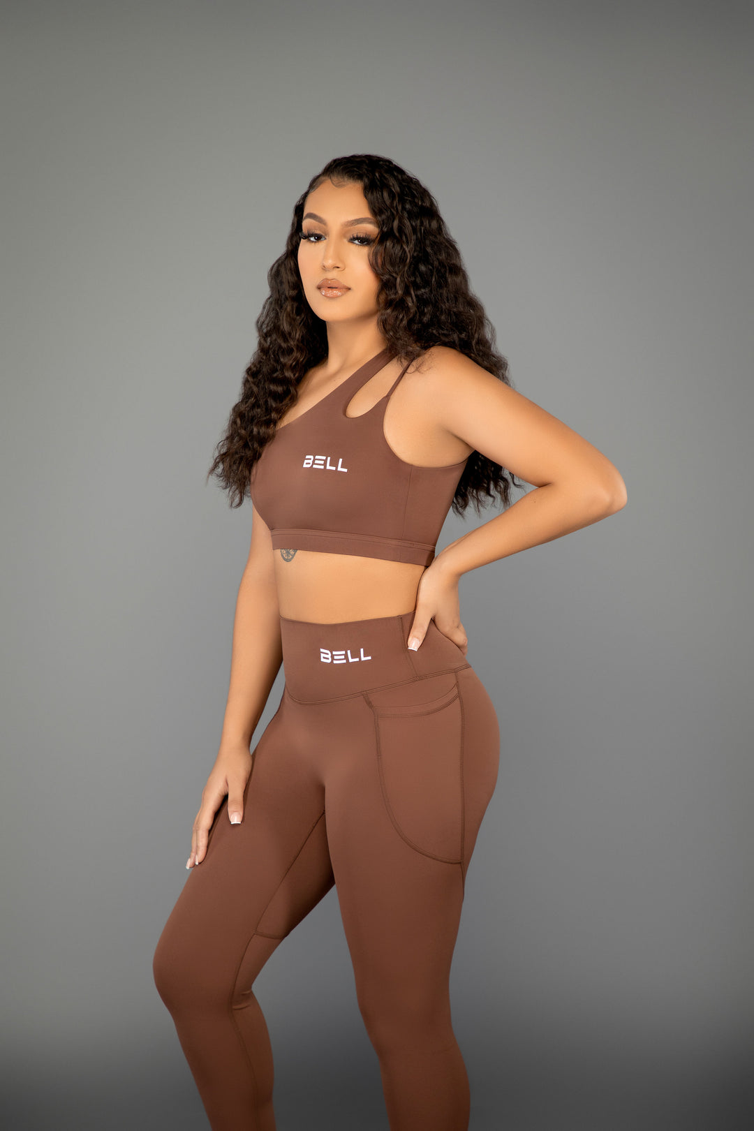 Bell Power Leggings - Mocha