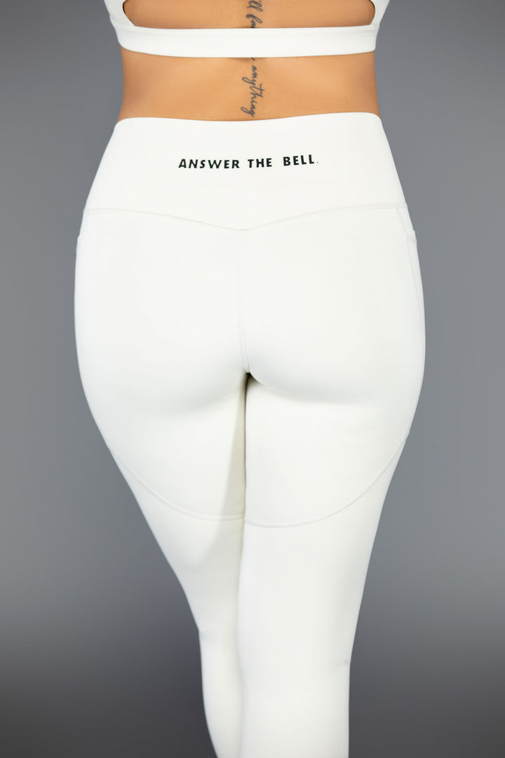 Bell Power Leggings - White