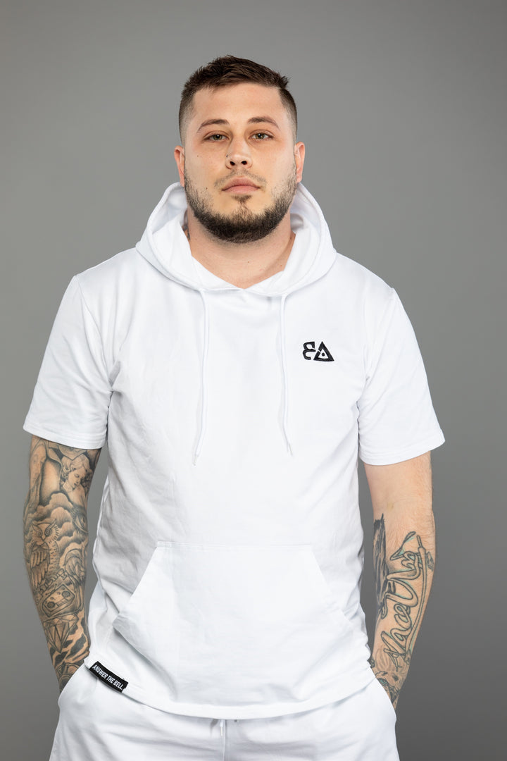 Bell Power Muscle Hoodie - White