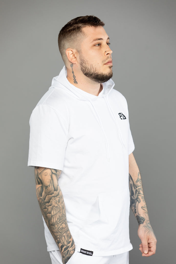 Bell Power Muscle Hoodie - White