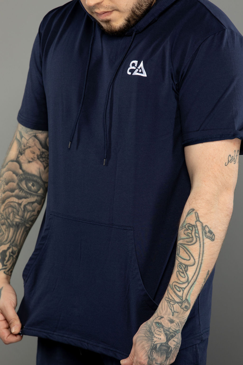 Bell Power Muscle Hoodie - Midnight Blue