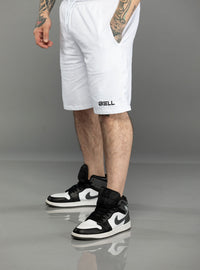 Bell Power Shorts – White - Bell Athletic Apparel