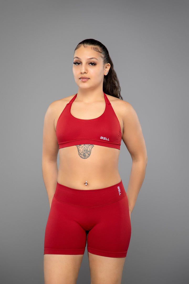 Electric Sculpt Bra - Cherry