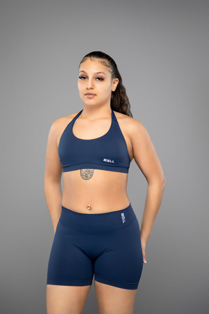 Electric Sculpt Bra - Storm Blue