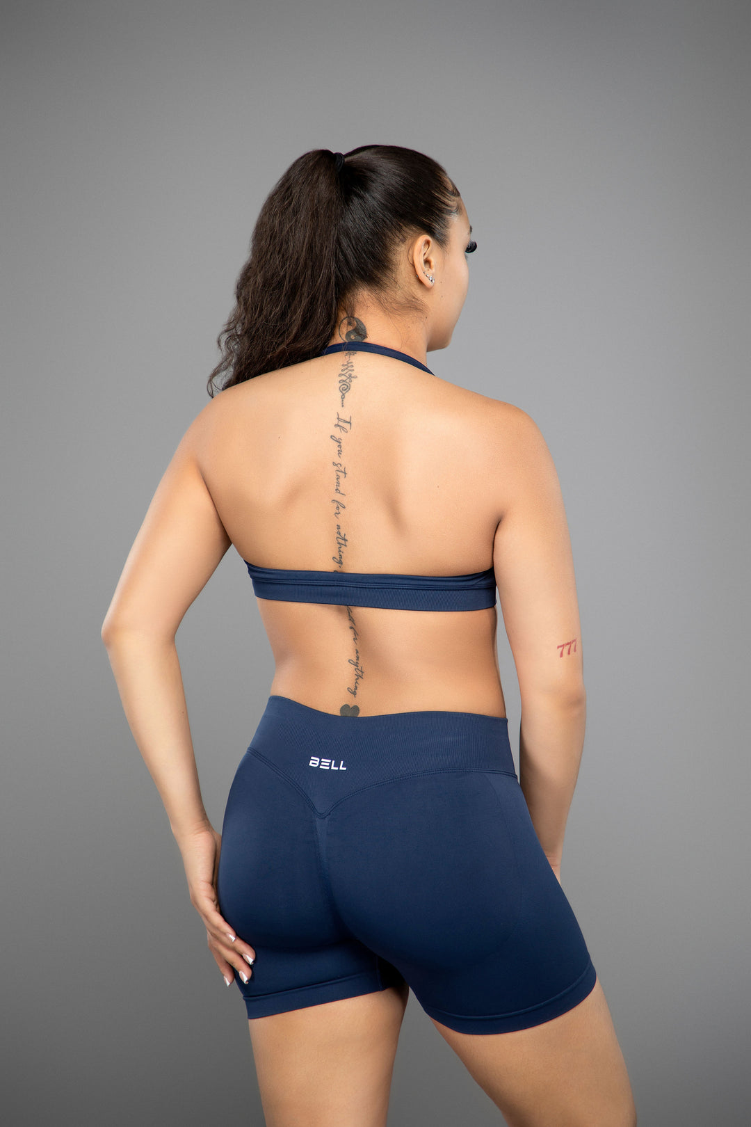 Electric Sculpt Bra - Storm Blue